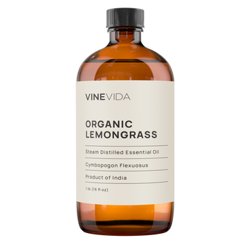 Organic Lemongrass Essential Oil