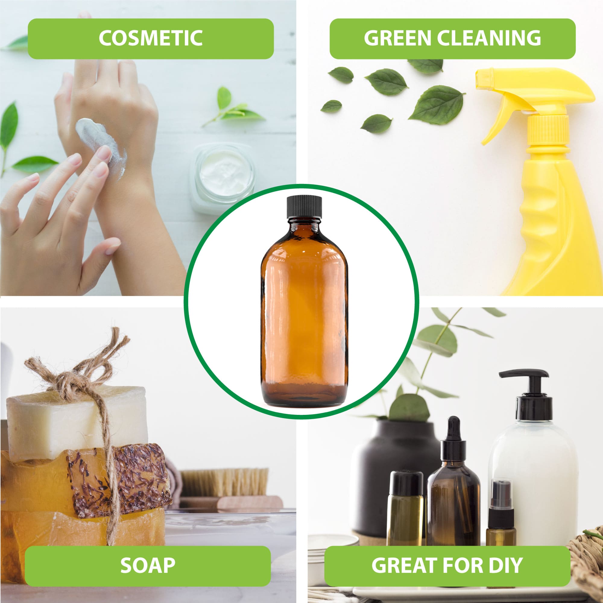 bulk amber glass bottles