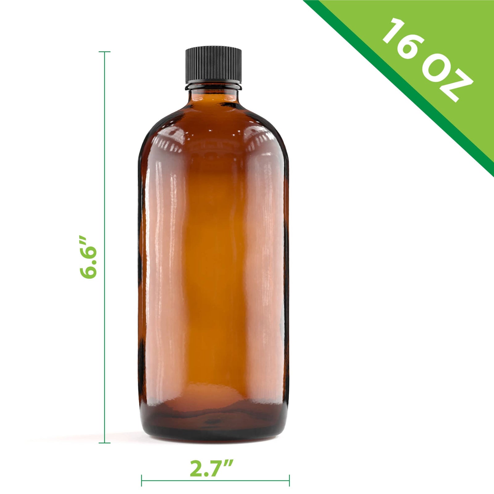 amber glass bottles