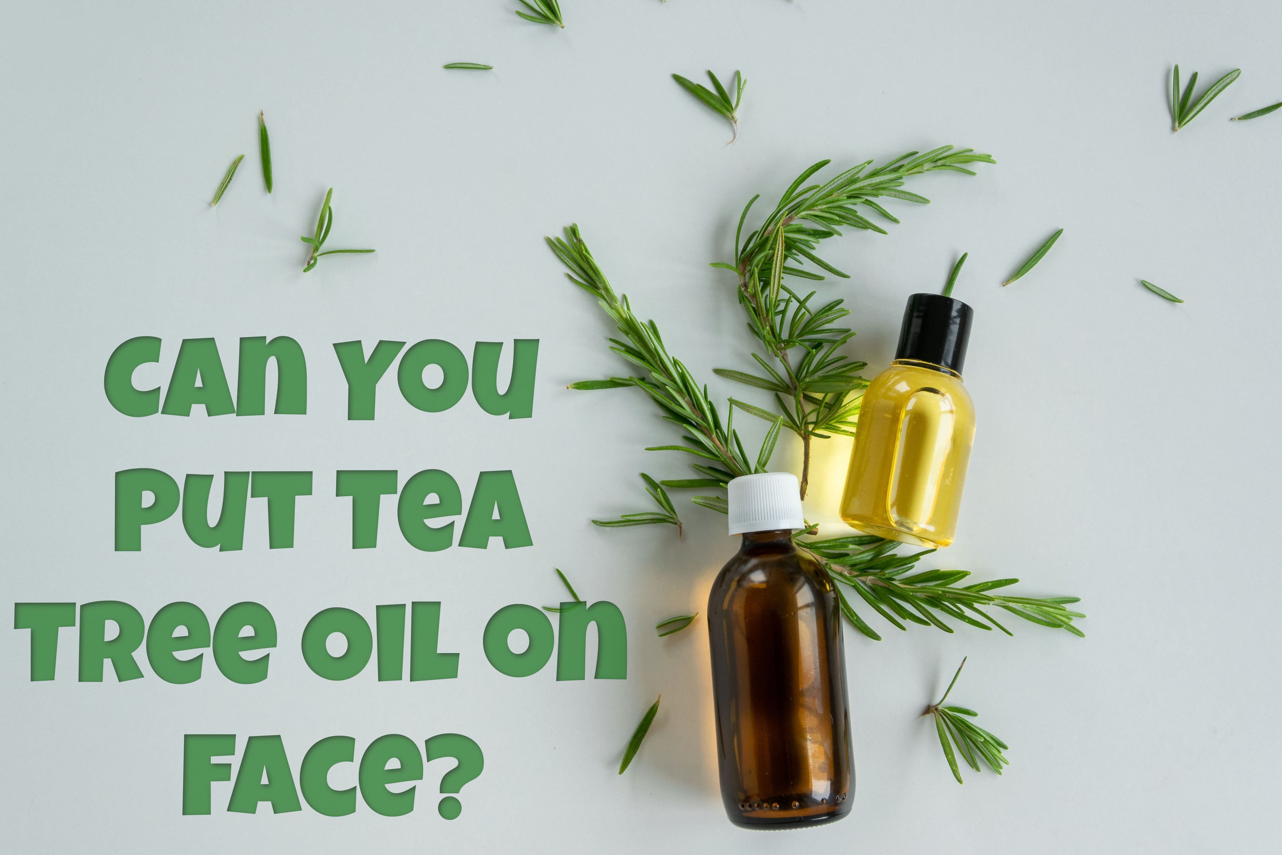 Can You Put Tea Tree Oil On Your Face?