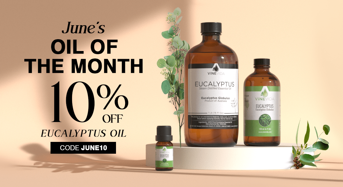 June's Oil of the Month: Eucalyptus Essential Oil