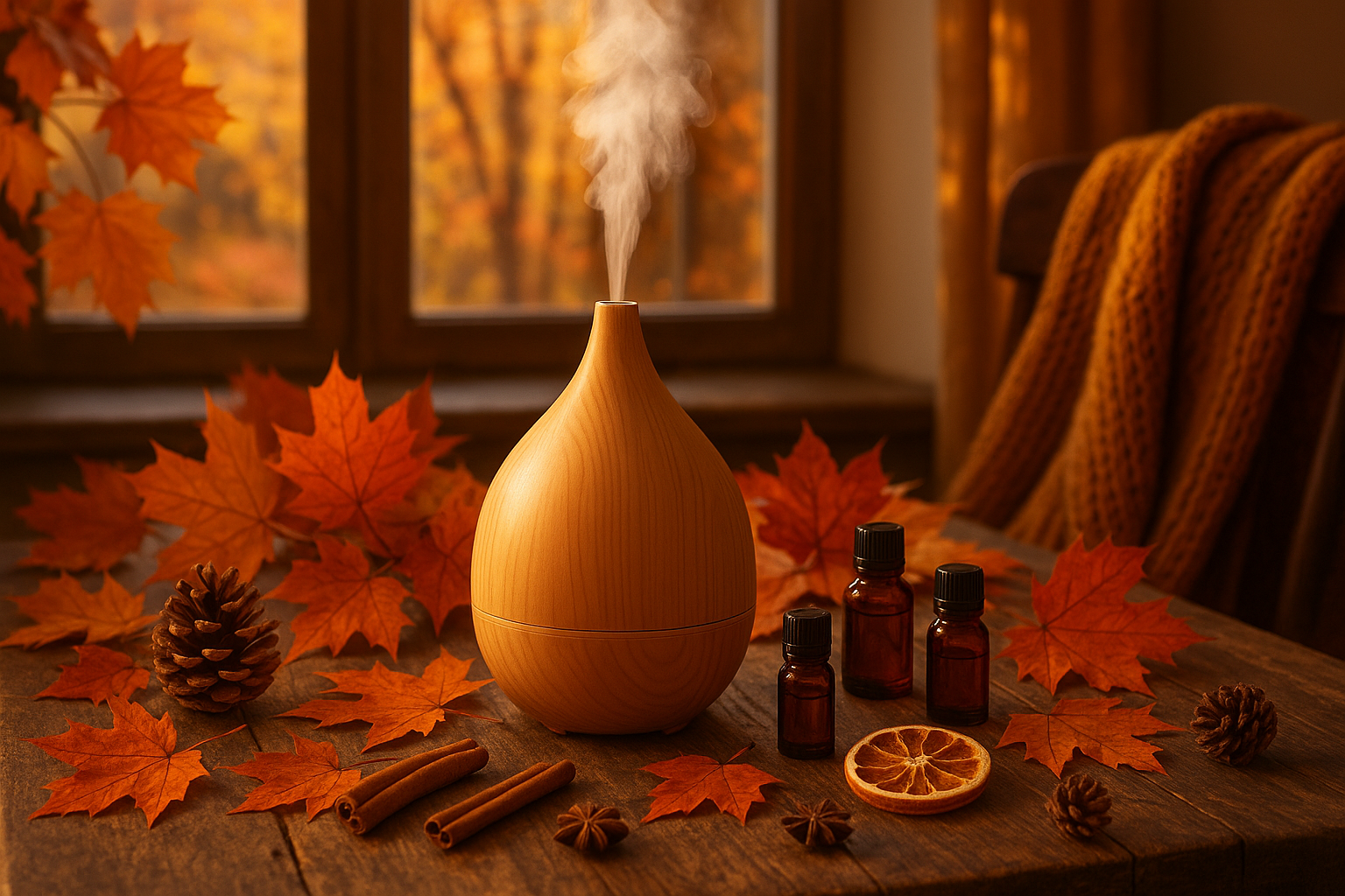 Embrace The Height Of The Season With Diffuser Blends For Fall