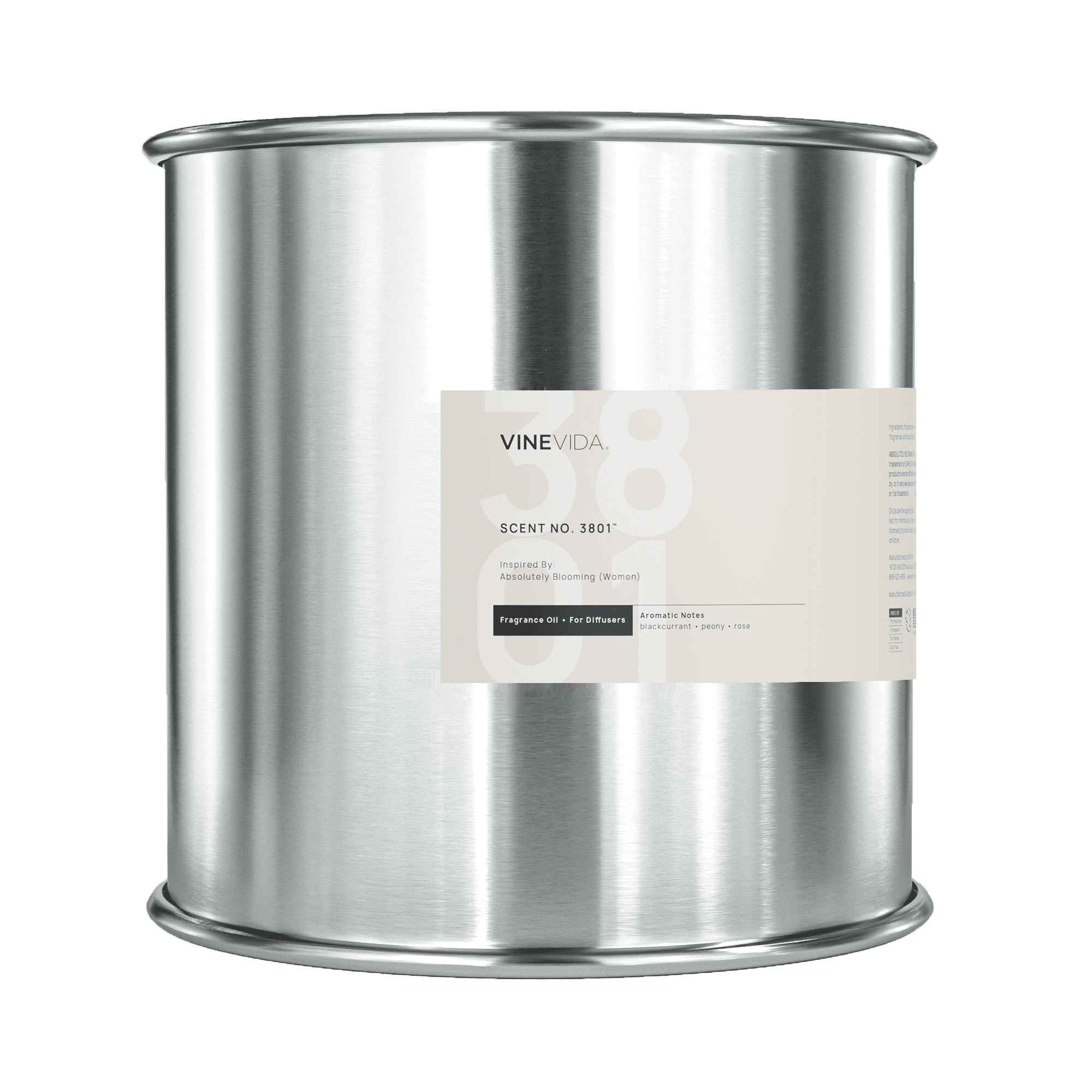 NO. 3801 Fragrance Oil for Cold Air Diffusers - Inspired by: Absolutely Blooming (Women) by Dior