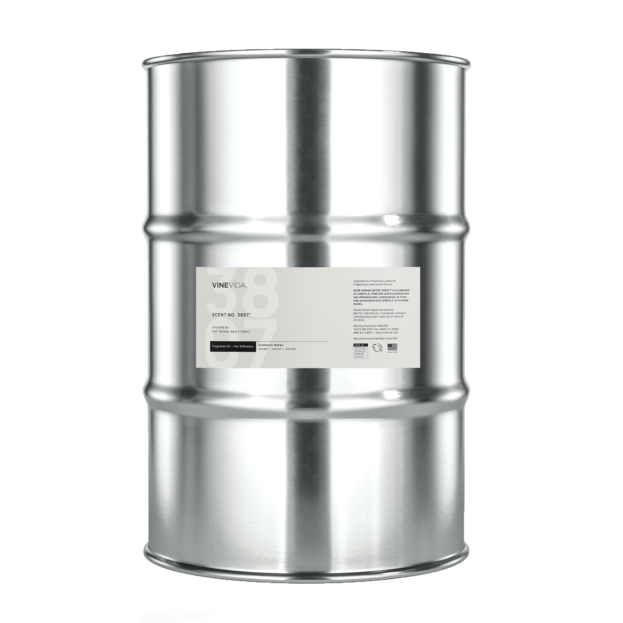 NO. 3807 Fragrance Oil for Cold Air Diffusers - Inspired by: Dior Homme Sport (Men) by Dior