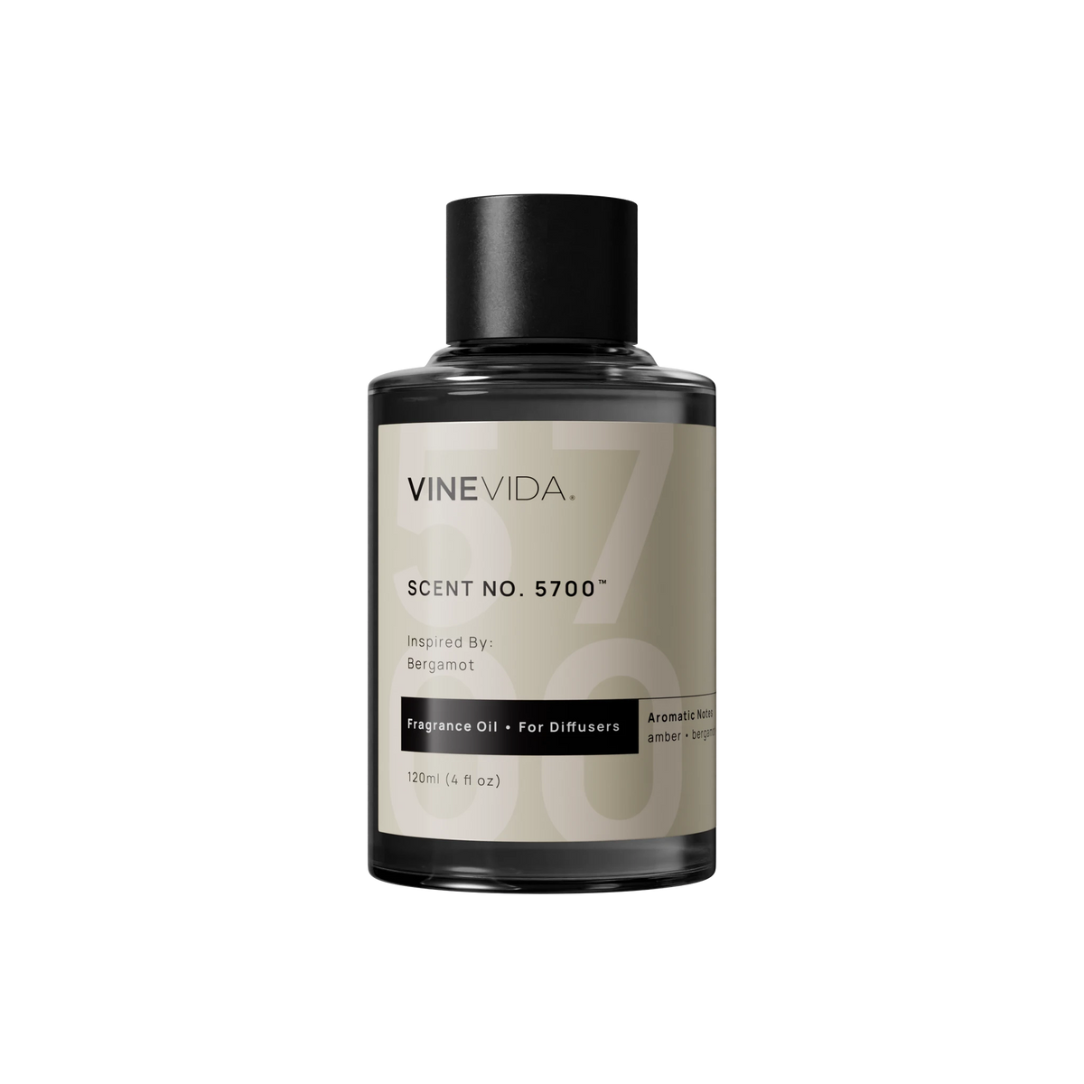 NO. 5700 Fragrance Oil for Cold Air Diffusers - Inspired by: Bergamot by Malin & Goetz - 120 mL