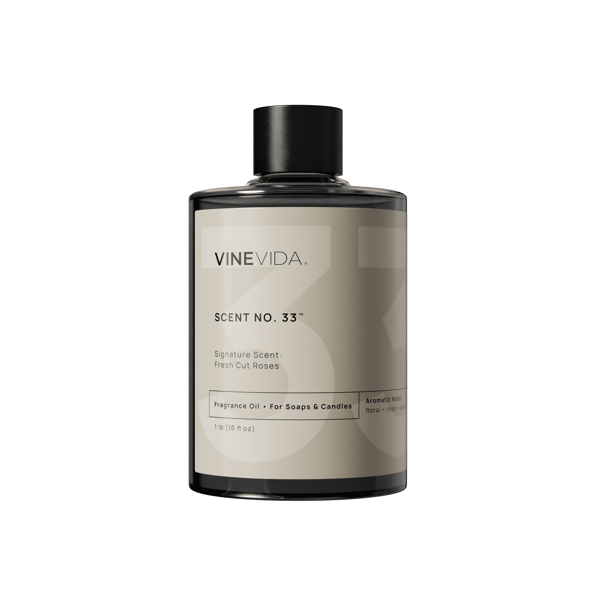 NO. 33 Fragrance Oil for Soaps & Candles - Fresh Cut Roses