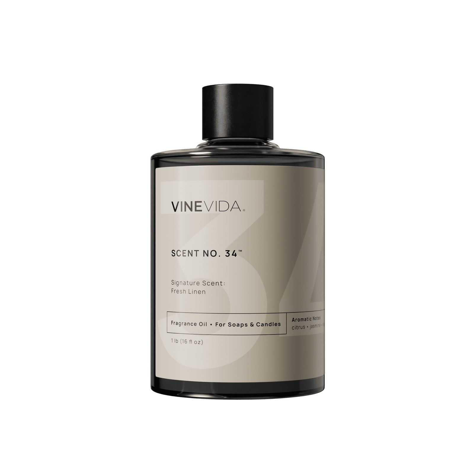 NO. 34 Fragrance Oil for Soaps & Candles - Fresh Linen