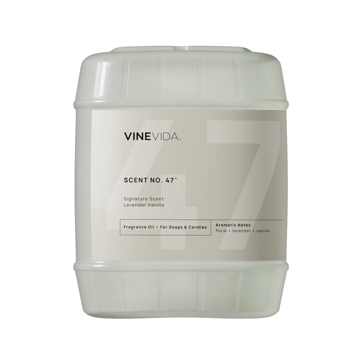 NO. 47 Fragrance Oil for Soaps & Candles - Lavender Vanilla 50 lbs