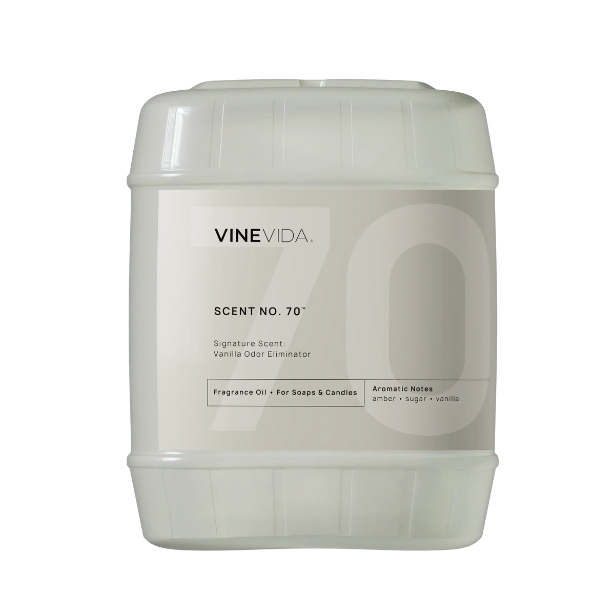 NO. 70 Fragrance Oil for Soaps & Candles - Vanilla Odor Eliminator 50 lbs