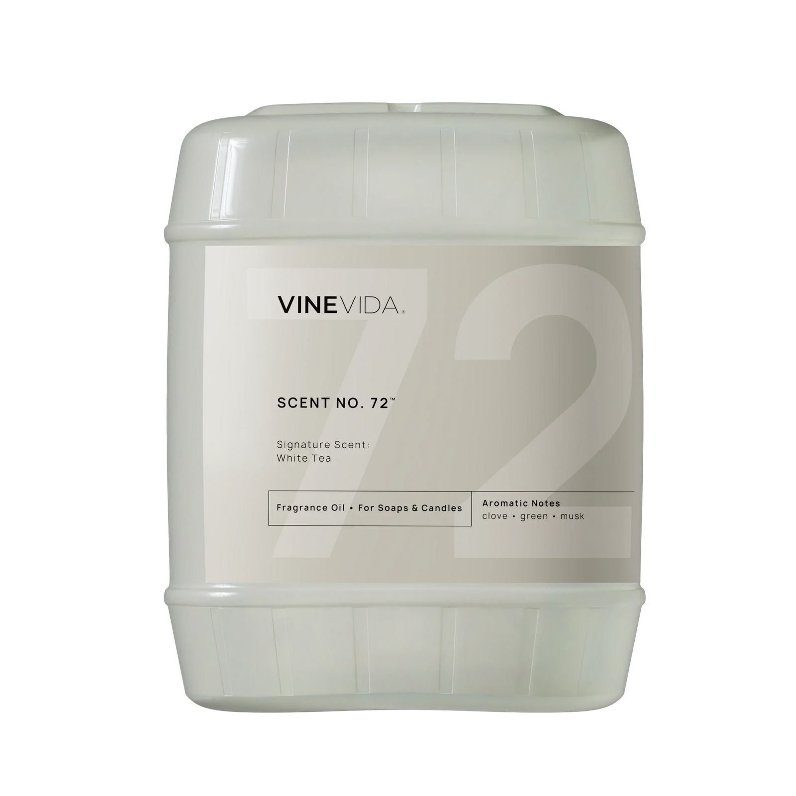 NO. 72 Fragrance Oil for Soaps & Candles - White Tea 50 lbs