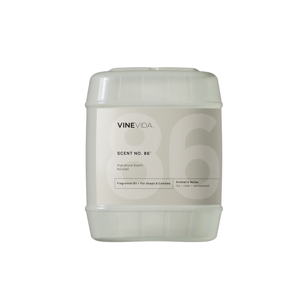 NO. 86 Fragrance Oil for Soaps & Candles - Rainfall 25 lbs