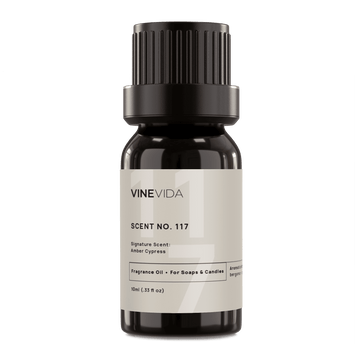 NO. 117 Fragrance Oil for Soaps & Candles - Amber Cypress