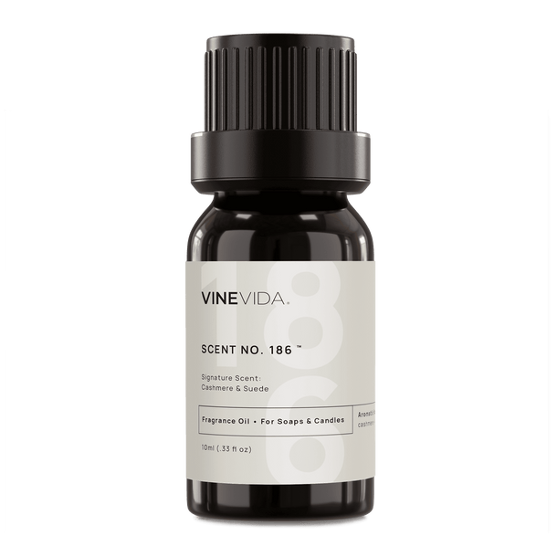 NO. 186 Fragrance Oil for Soaps & Candles - Cashmere & Suede