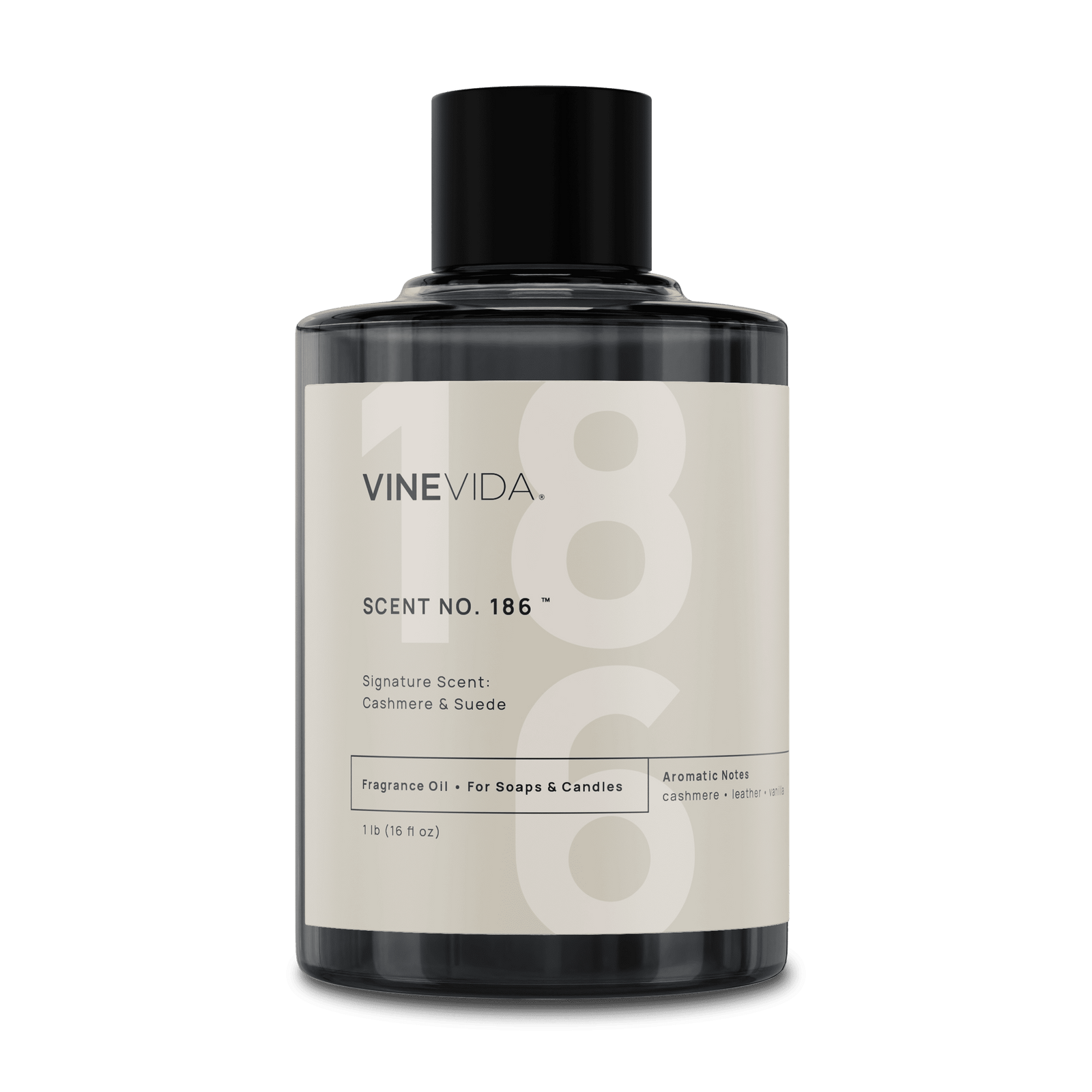 NO. 186 Fragrance Oil for Soaps & Candles - Cashmere & Suede