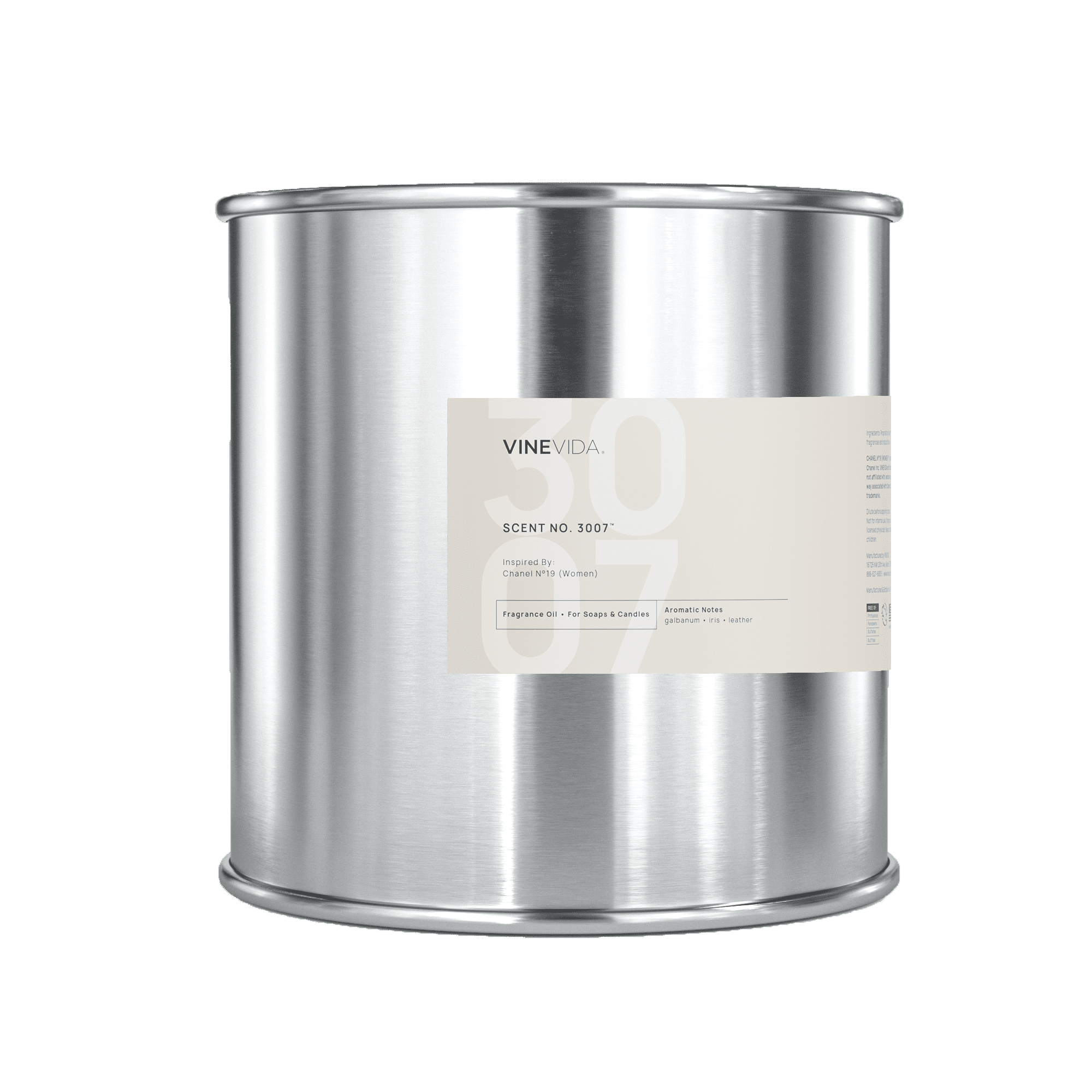 NO. 3007 Fragrance Oil for Soaps & Candles - Inspired by: Chanel N°19 (Women) by Chanel