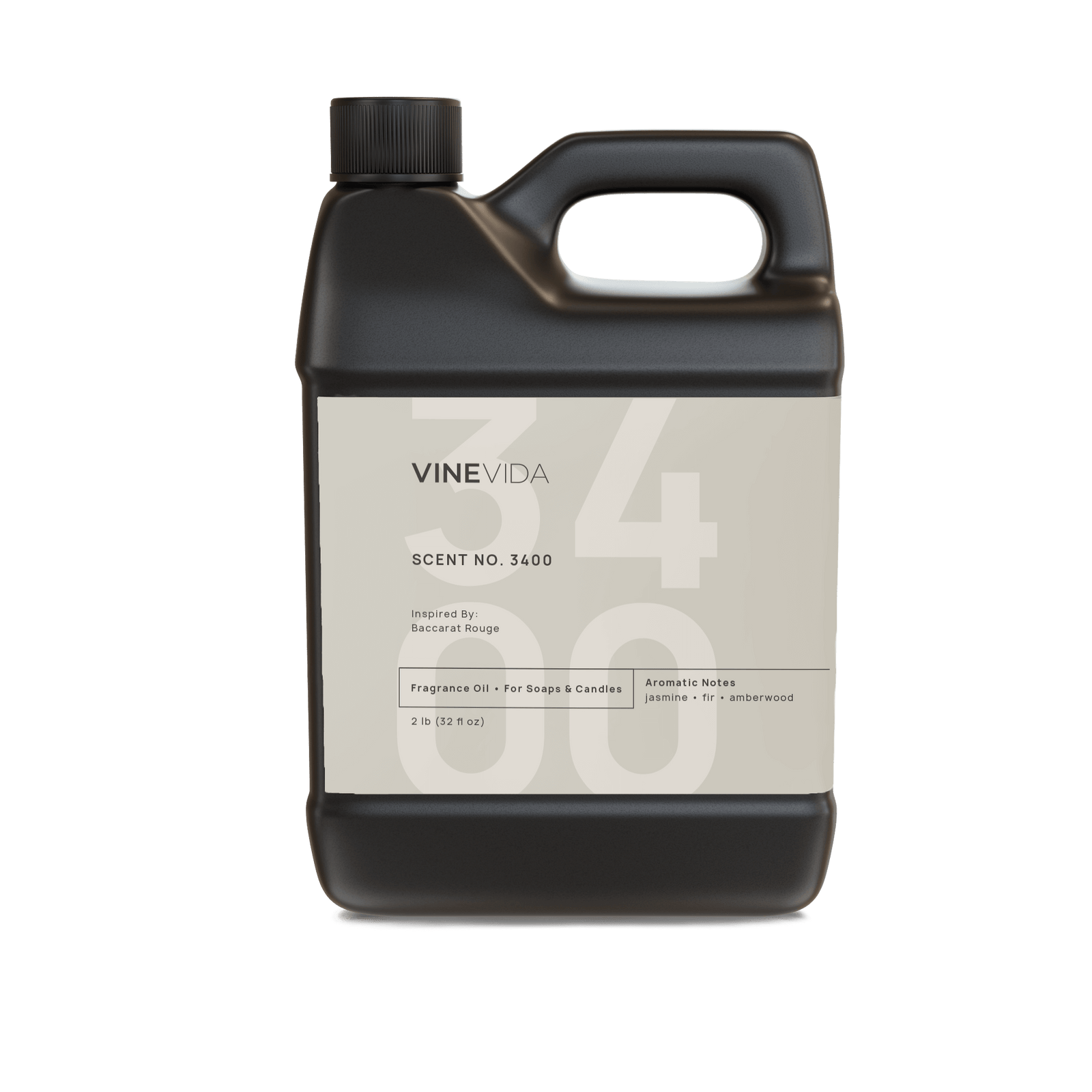 NO. 3400 Fragrance Oil for Soaps & Candles - Inspired by: Baccarat Rouge 540 by Maison Francis