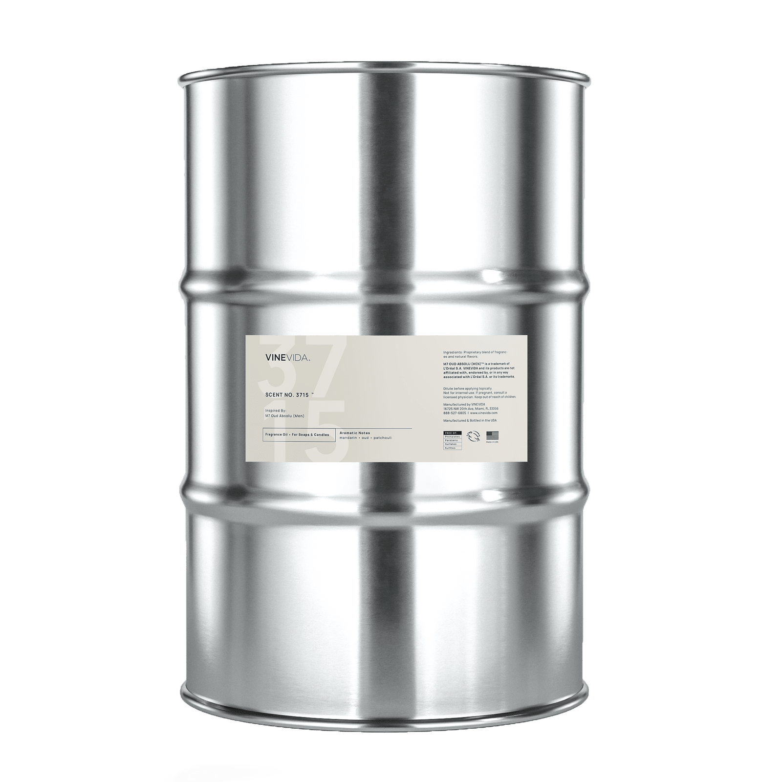 NO. 3715 Fragrance Oil for Soaps & Candles - Inspired by: M7 Oud Absolu (Men) by Yves Saint Laurent