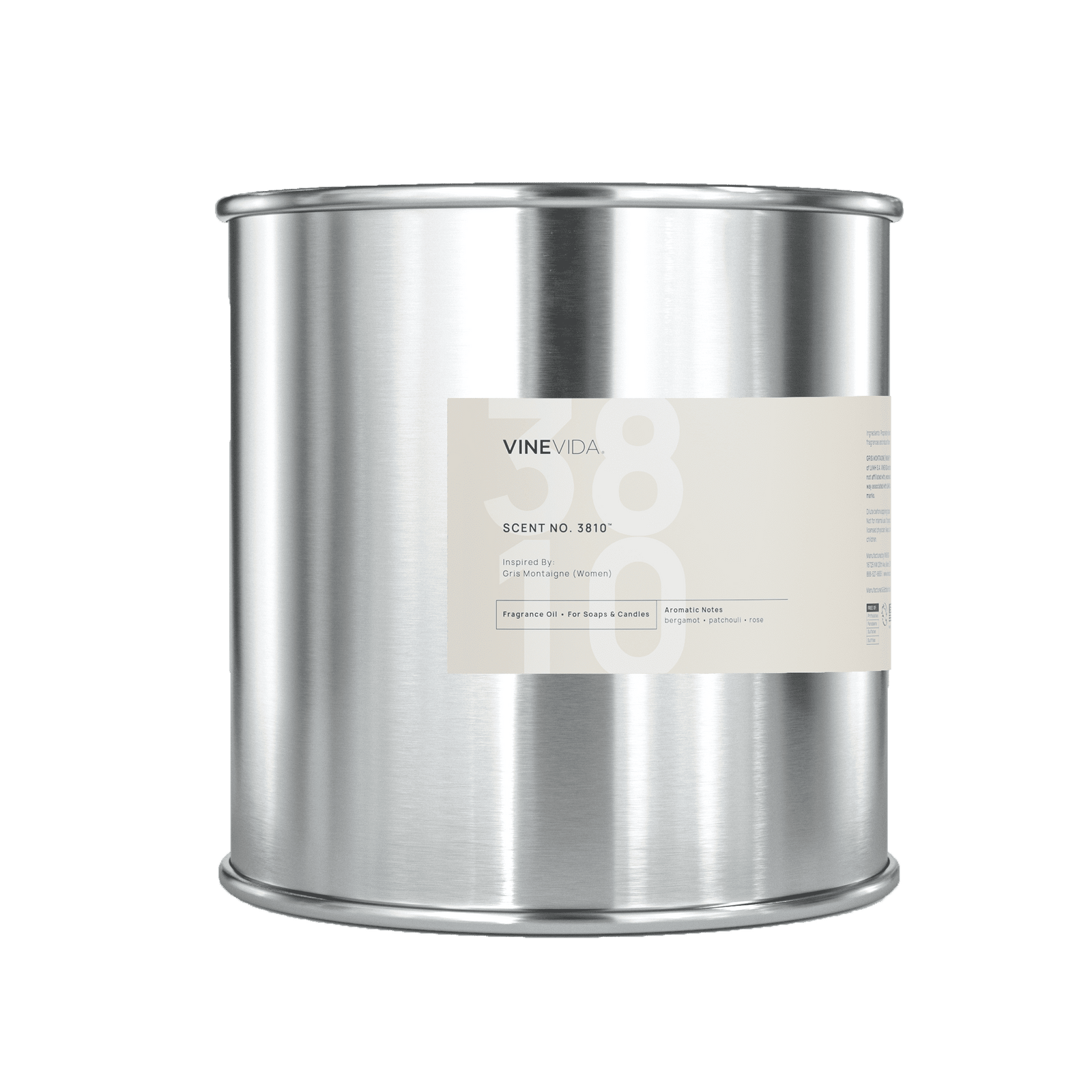 NO. 3810 Fragrance Oil for Soaps & Candles - Inspired by: Gris Montaigne (Women) by Dior