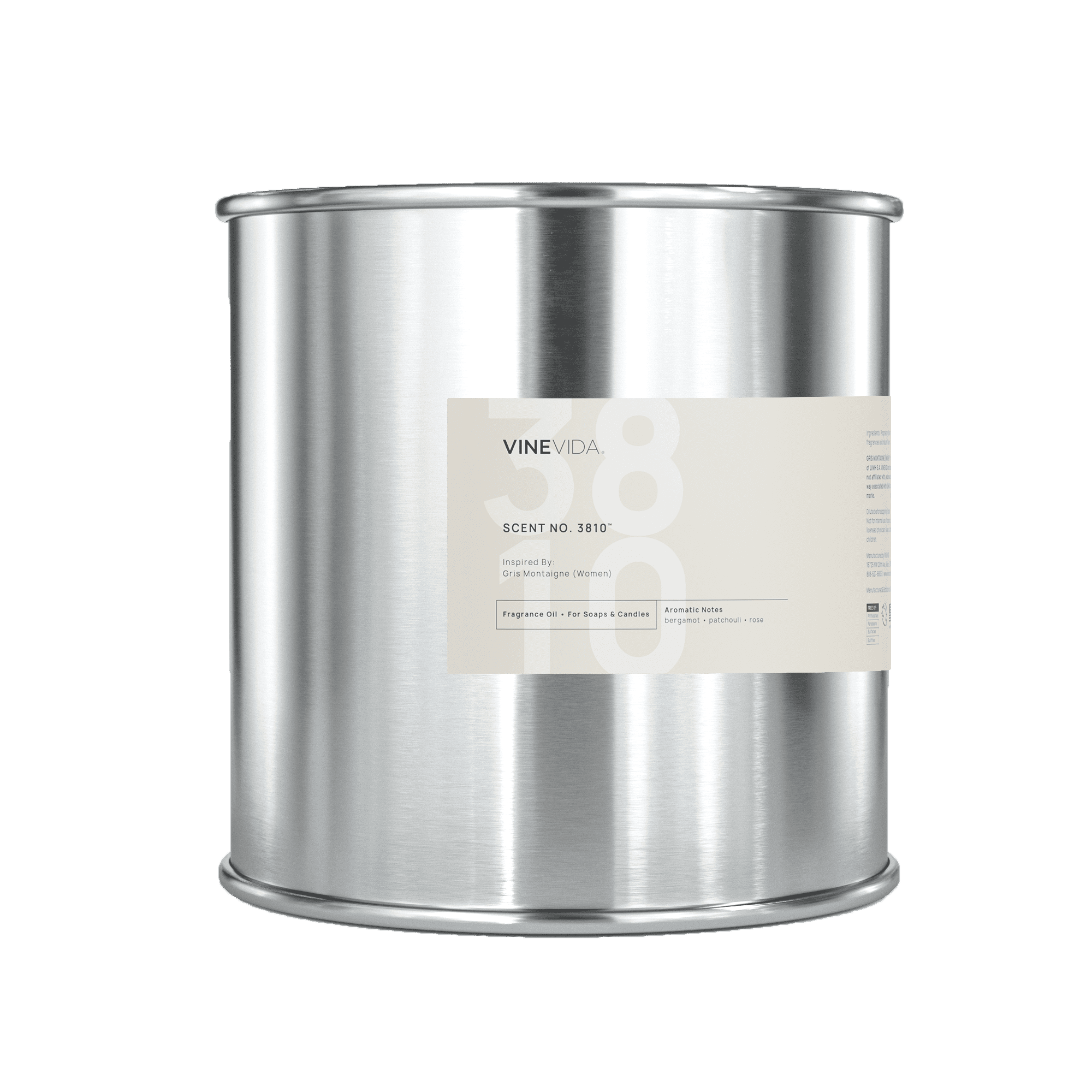 NO. 3810 Fragrance Oil for Soaps & Candles - Inspired by: Gris Montaigne (Women) by Dior