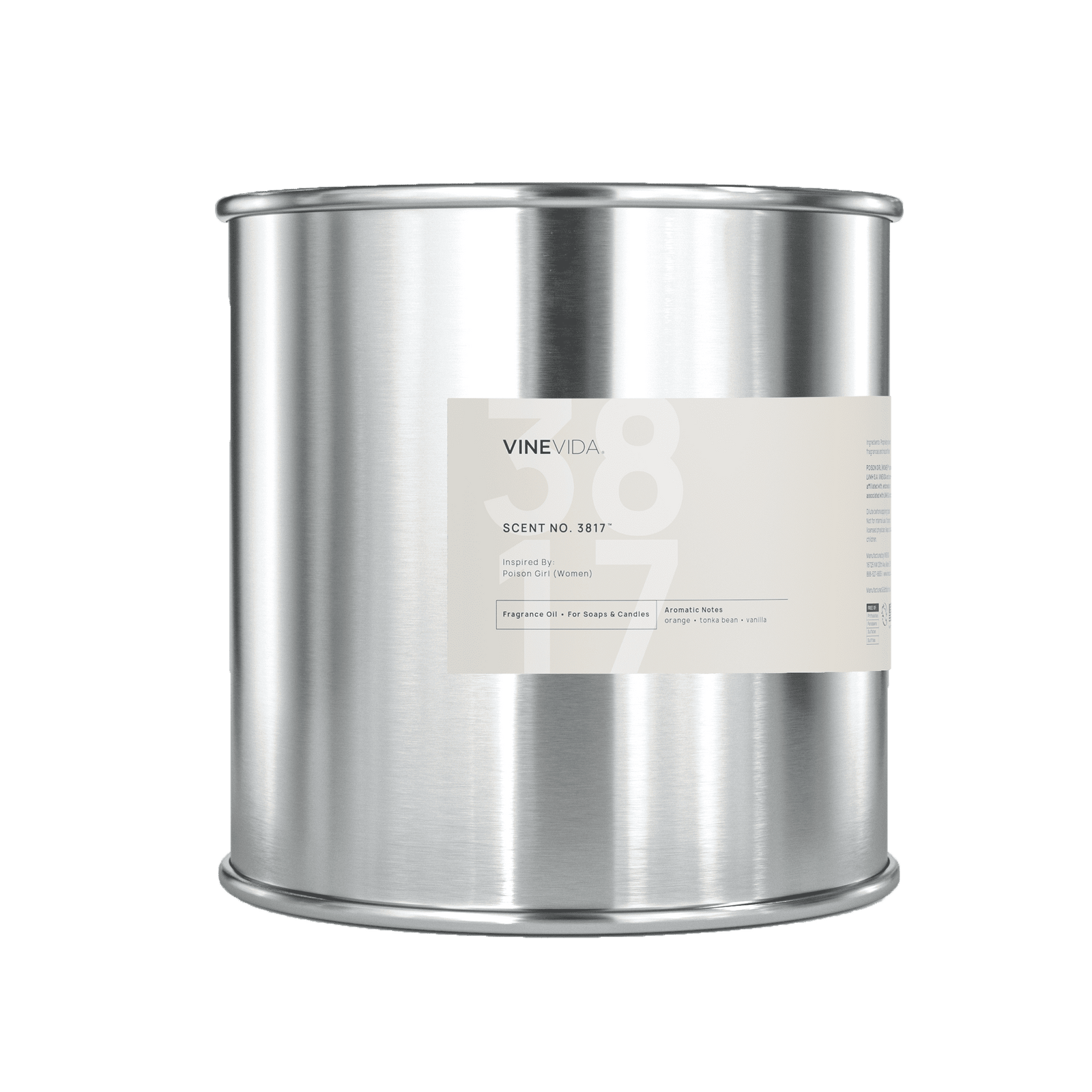 NO. 3817 Fragrance Oil for Soaps & Candles - Inspired by: Poison Girl (Women) by Dior