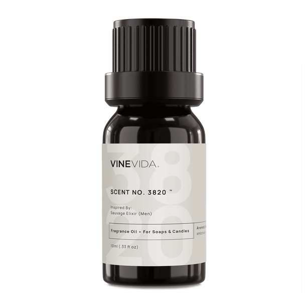 NO. 3820 Fragrance Oil for Soaps & Candles - Inspired by: Sauvage Elixir (Men) by Dior