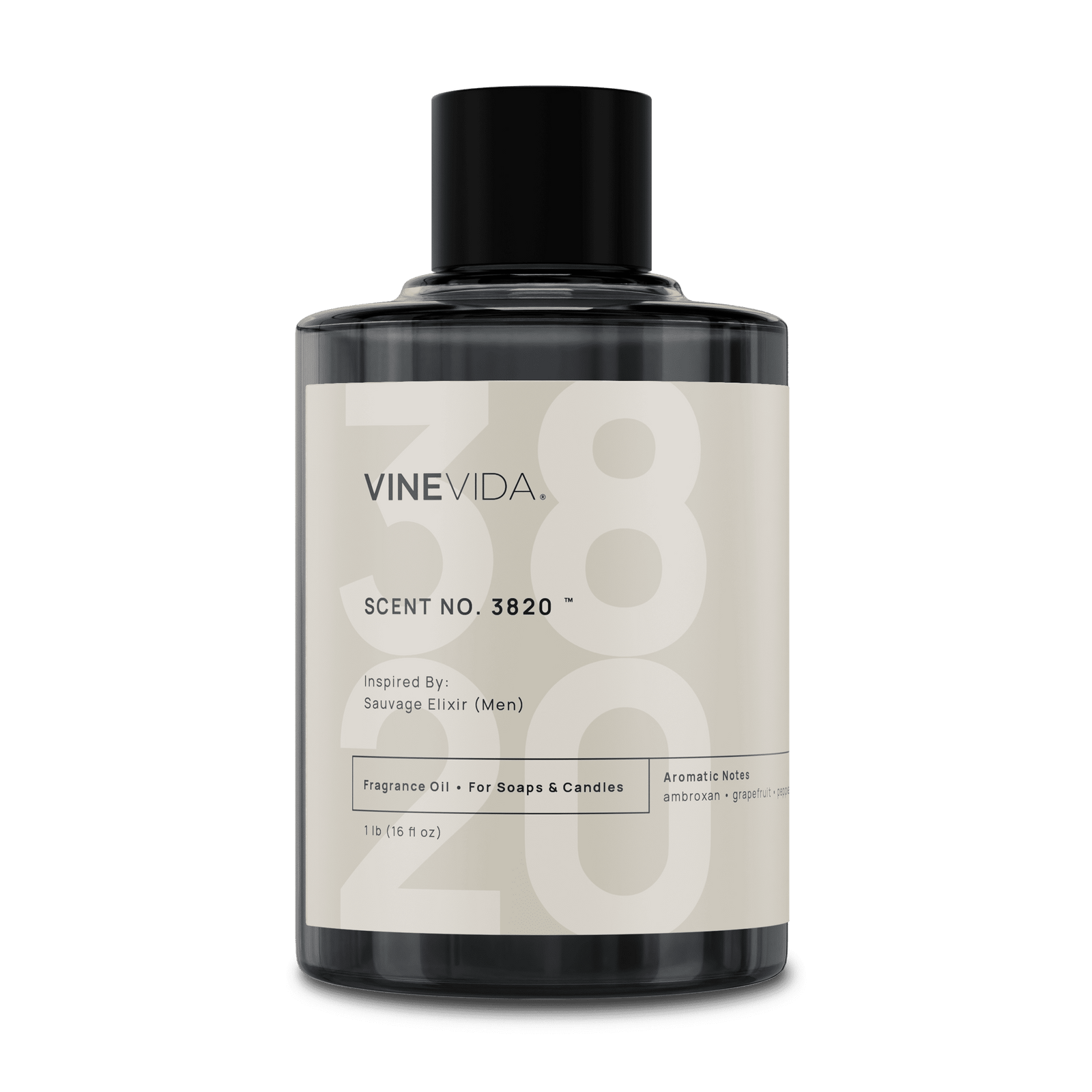 NO. 3820 Fragrance Oil for Soaps & Candles - Inspired by: Sauvage Elixir (Men) by Dior