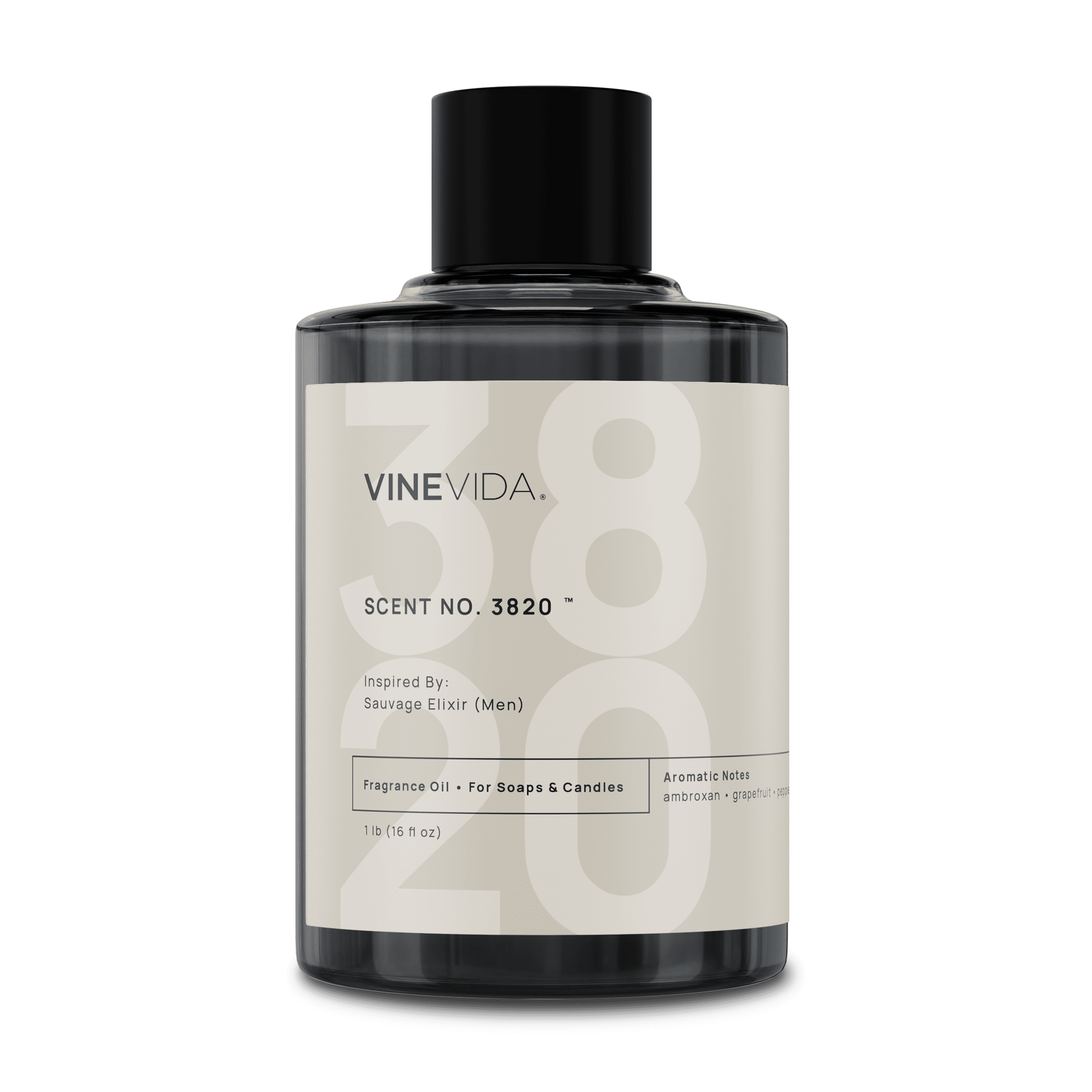 NO. 3820 Fragrance Oil for Soaps & Candles - Inspired by: Sauvage Elixir (Men) by Dior