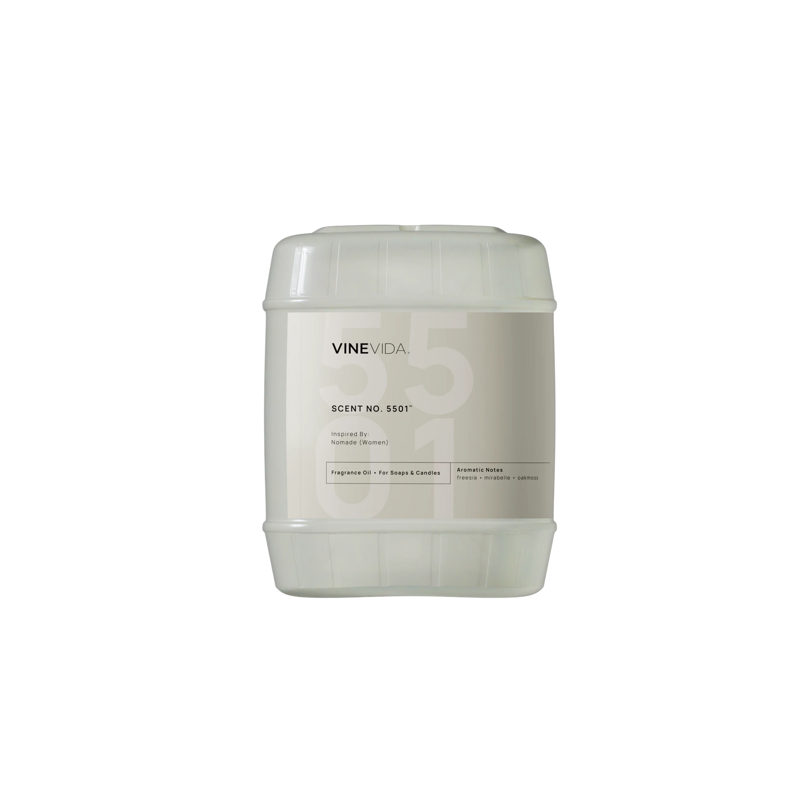 NO. 5501 Fragrance Oil for Soaps & Candles - Inspired by: Nomade (Women) by Chloé - 25 lbs ($34.46/lb)