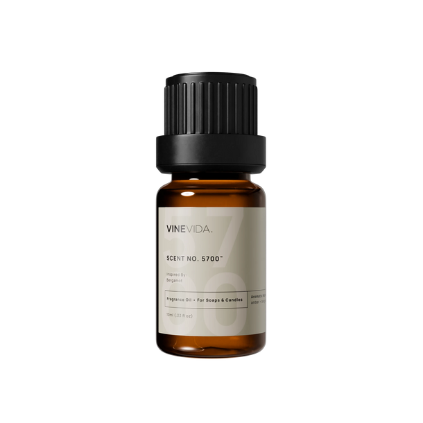 NO. 5700 Fragrance Oil for Soaps & Candles - Inspired by: Bergamot by Malin & Goetz - 10 mL