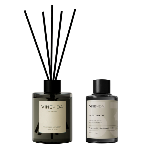NO. 53 Reed Diffuser - Mountain Spring Prime Black 120 mL