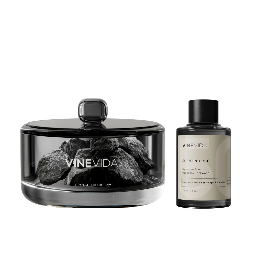 NO. 50 - Mahogany Teakwood Crystal Diffuser