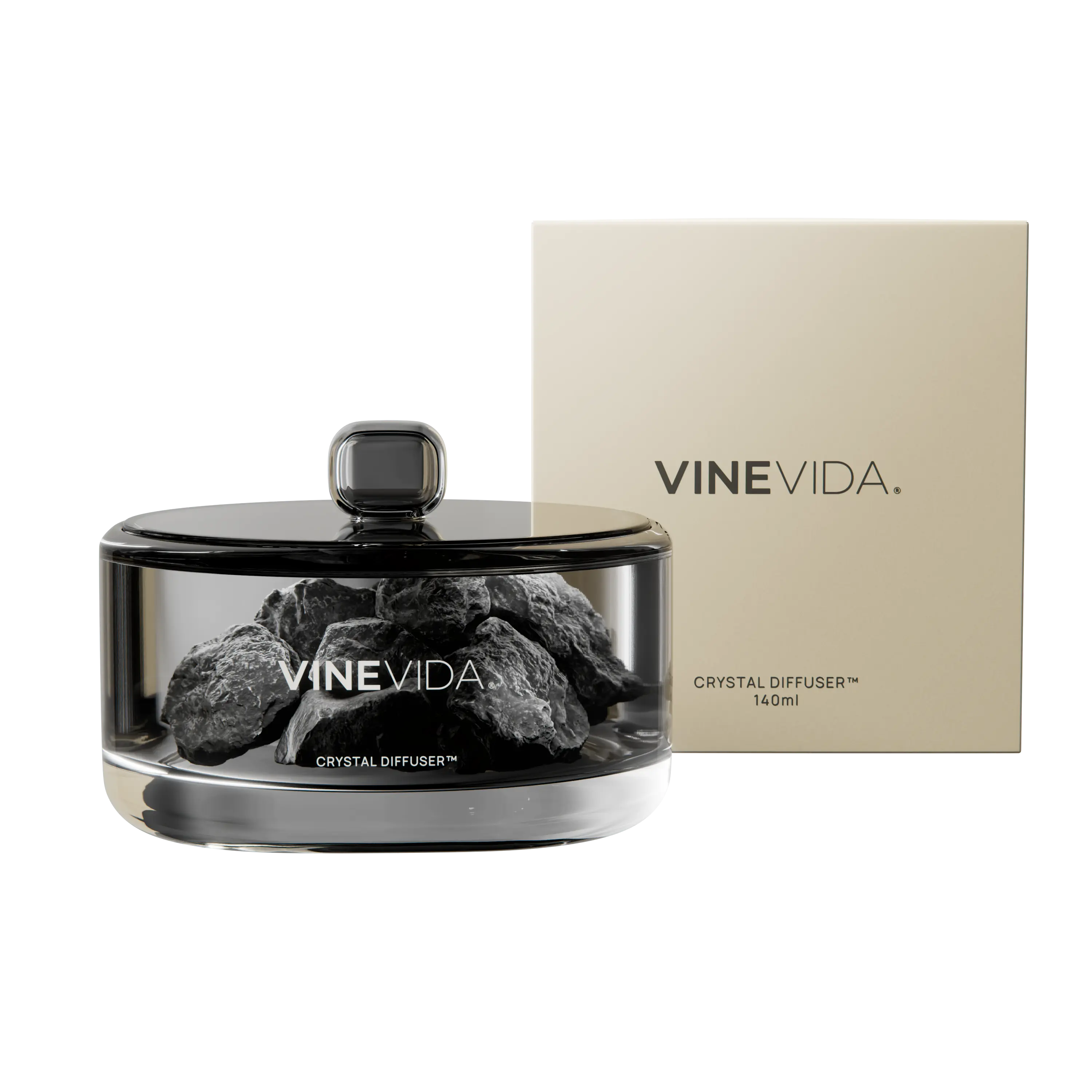 Stone Diffuser Black Box