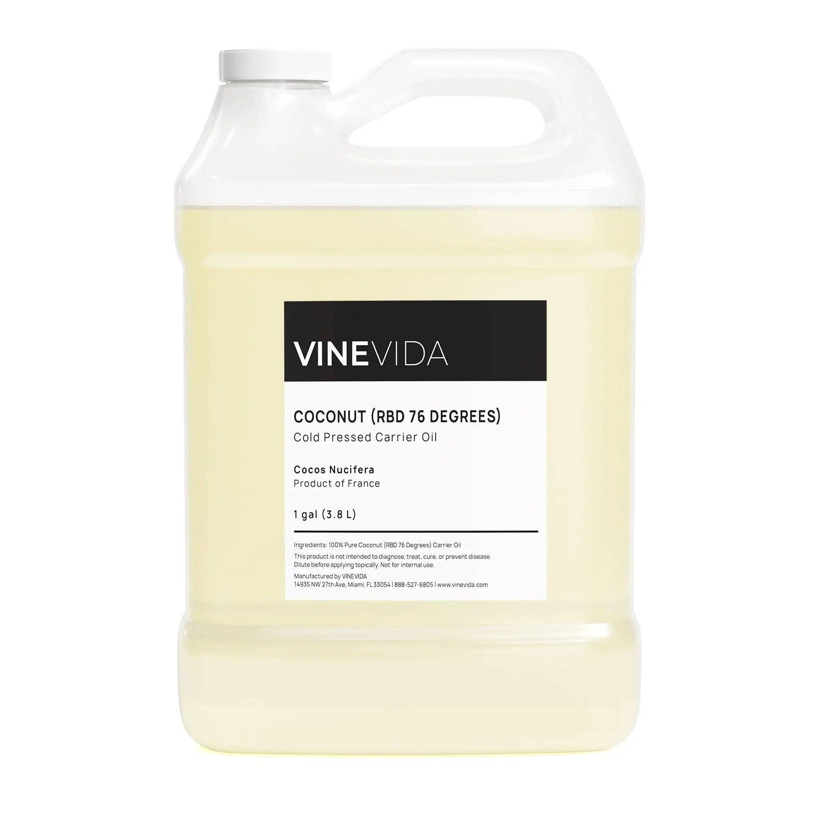 Coconut (RBD 76 Degrees) Carrier Oil 8 lbs