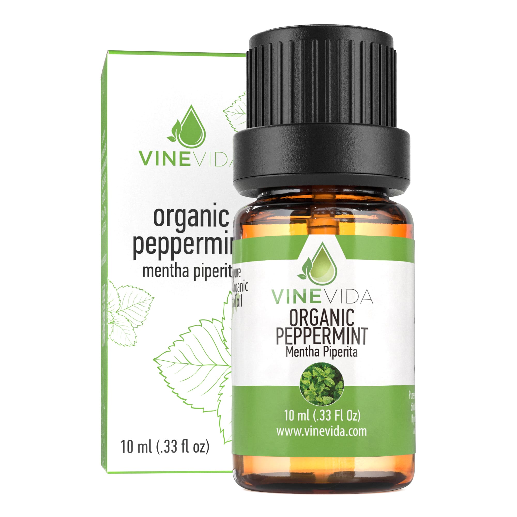 10 mL Organic Peppermint Piperita (Prefilled)