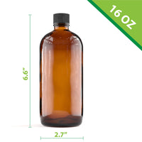 amber glass bottles
