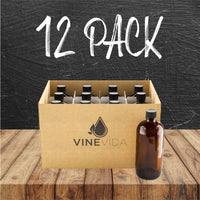 16 oz amber glass bottles